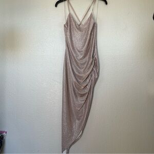 Q USA sparkly Entrance glitter dress SZ M